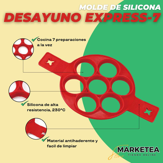 Desayuno Express7 - Molde de Silicona