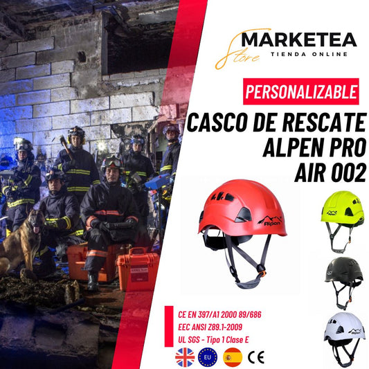 Casco de Rescate Alpen®️ Air 002 Personalizable